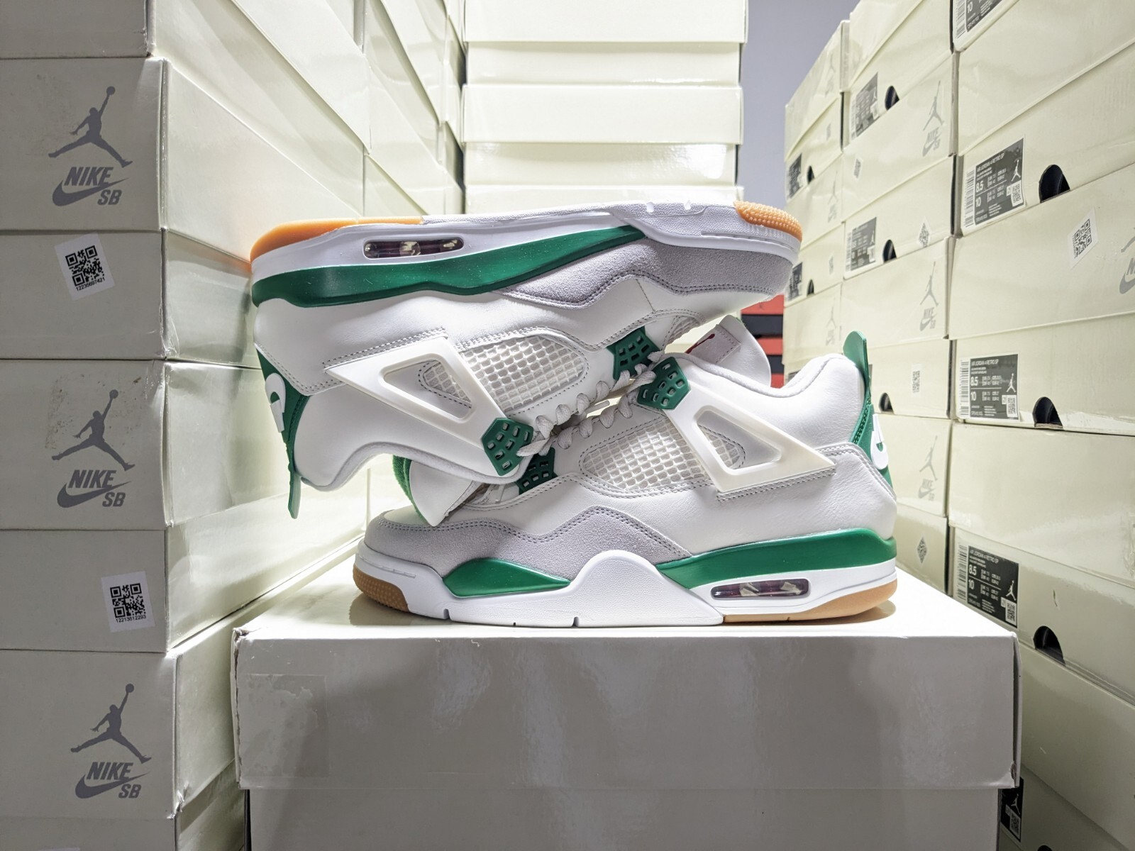 NIKE JORDAN 4 RETRO SB PINE GREEN DR5415-103 MEN'S