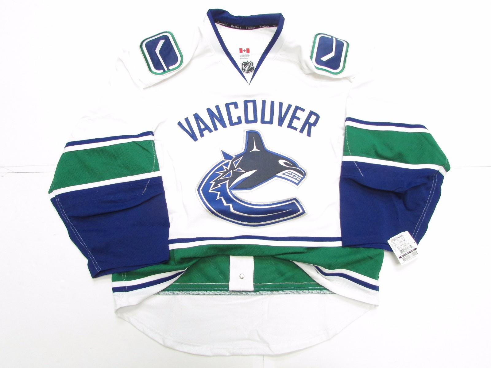 Reebok - 【Reebok】 NHL バンクーバー・カナックス ゲームシャツ S-1887 Reebok - 【Reebok】 NHL バンクーバー・カナックス ゲーム