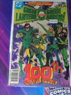 GREEN LANTERN #100 VOL. 2 8.0 1ST APP NEWSSTAND DC COMIC BOOK TS16-158