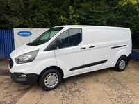 2023 Ford Transit Custom 2.0 EcoBlue 130ps Long Wheel Base Leader Van In White  