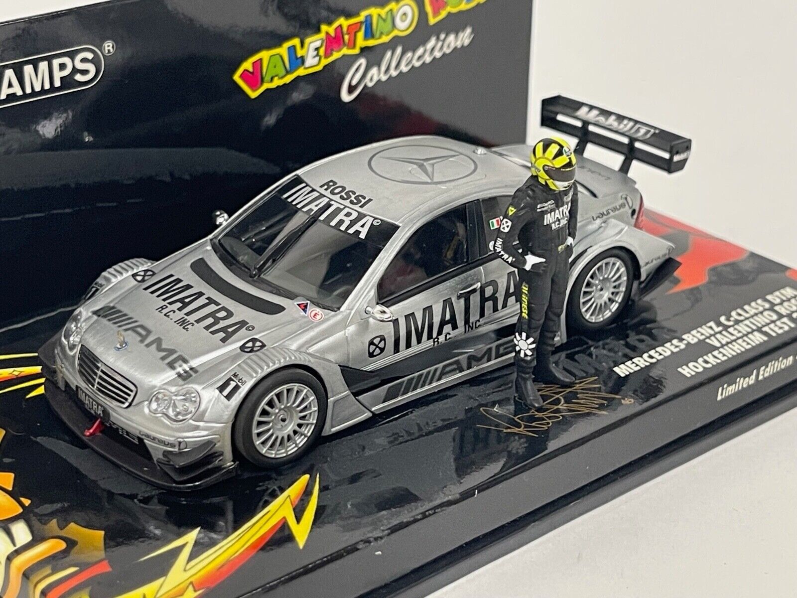 1/43 Minichamps Mercedes AMG C-Class 1996 DTM, Valentino 1/43 Minichamps Mercedes AMG C-Class 1996 DTM, Valentino