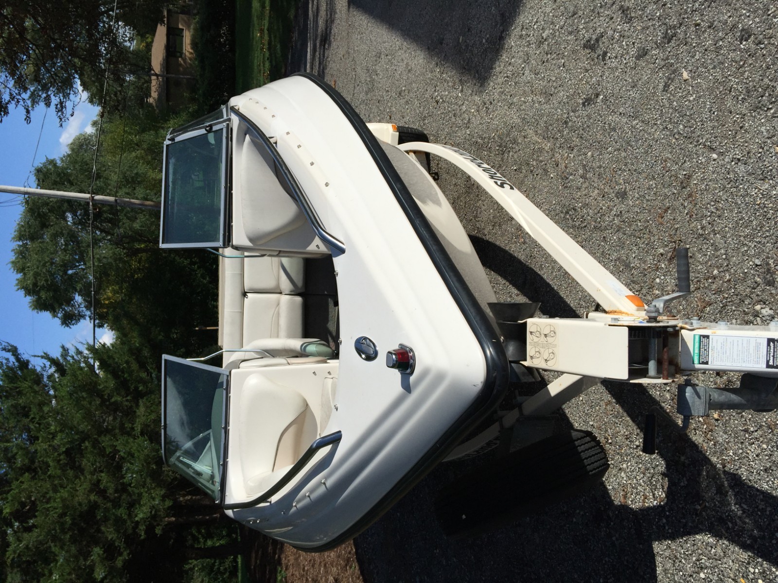 2000 Crownline R192 and trailer.