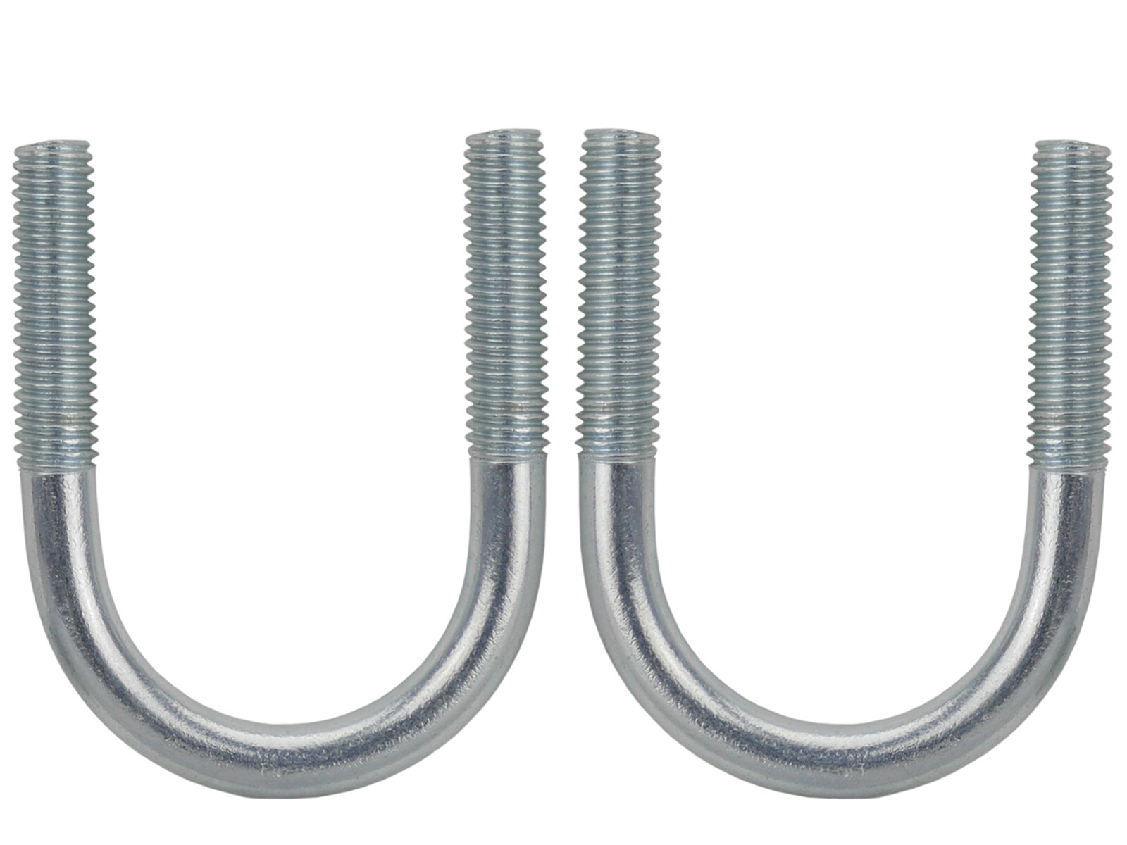 4 Stück U-Bügelschrauben M8 - 70x110 Mm Edelstahl 304 Mit Muttern