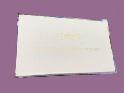 New Lonove Blackhead Comedo Suction Beauty Skin Device Home Spa  USB Charge