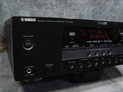 Yamaha RX-V563 AV Receiver + Rmote 7.1 Channel HDMI Home Theater Surround Tested