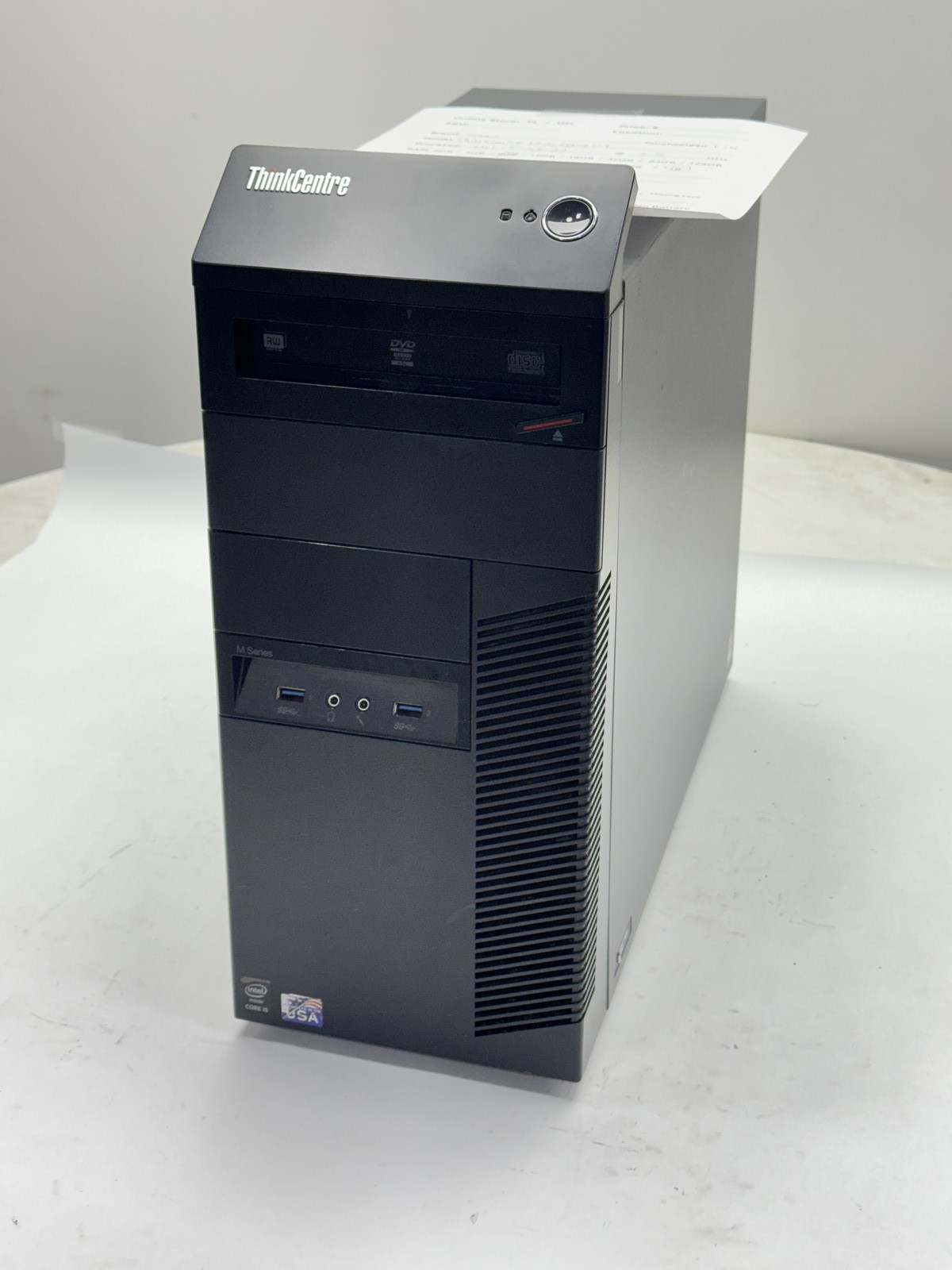 Lenovo ThinkCentre M93P MT Intel Core i7-4590 3.60GHz 8GB RAM 1TB HDD Win11Pro