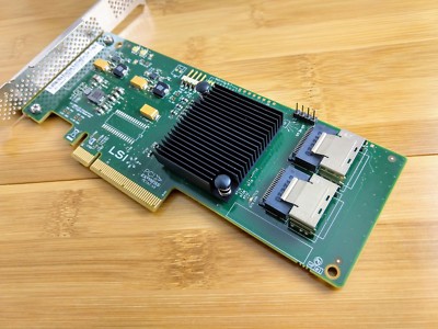 Genuine LSI 6Gbps SAS HBA LSI 9201-8i (=9211-8i) P20 IT Mode ZFS FreeNAS unRAID