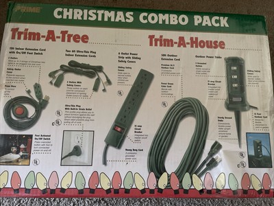 PRIME  CHRISTMAS Combo Pack Trim A Tree Trim A House Brand New Set