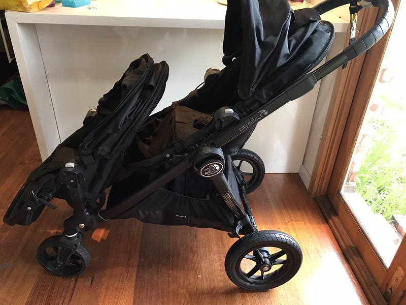 maclaren double stroller baby bunting