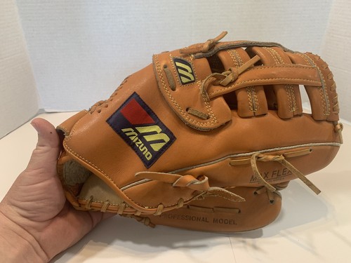 MIZUNO MZ 1307 Right Hand Throw Baseball Glove Leather | eBay