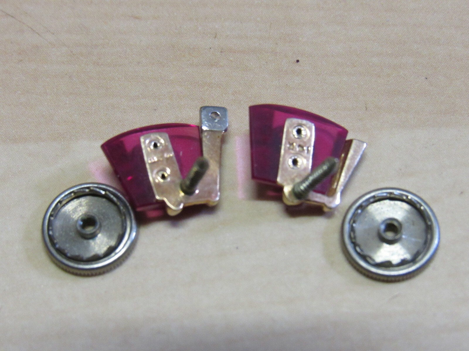 2 VINTAGE 14K SOLID GOLD DIAMOND ACCENTED MASONIC LAPEL PINS MOON STAR SWORD