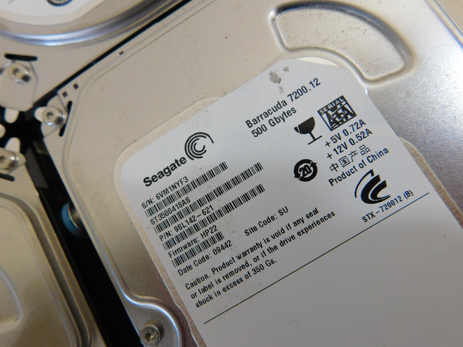 Lot of 11 500GB Desktop 3.5