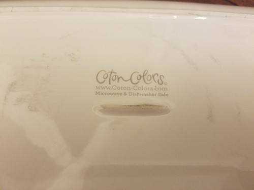 Coton Colors Blue Striped Serving Platter, 14