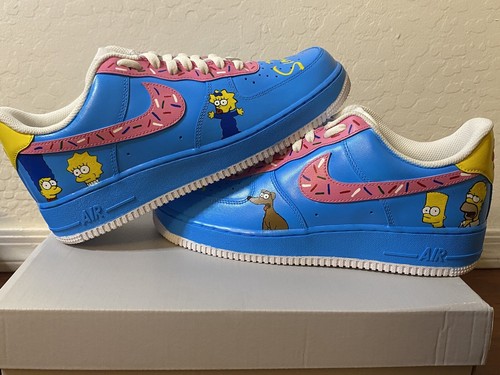 the simpsons custom air force 1