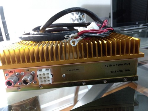MRA4100 100 Watt UHF 450-470 MHz TX Power Amplifier GMRS Repeater RF Amp