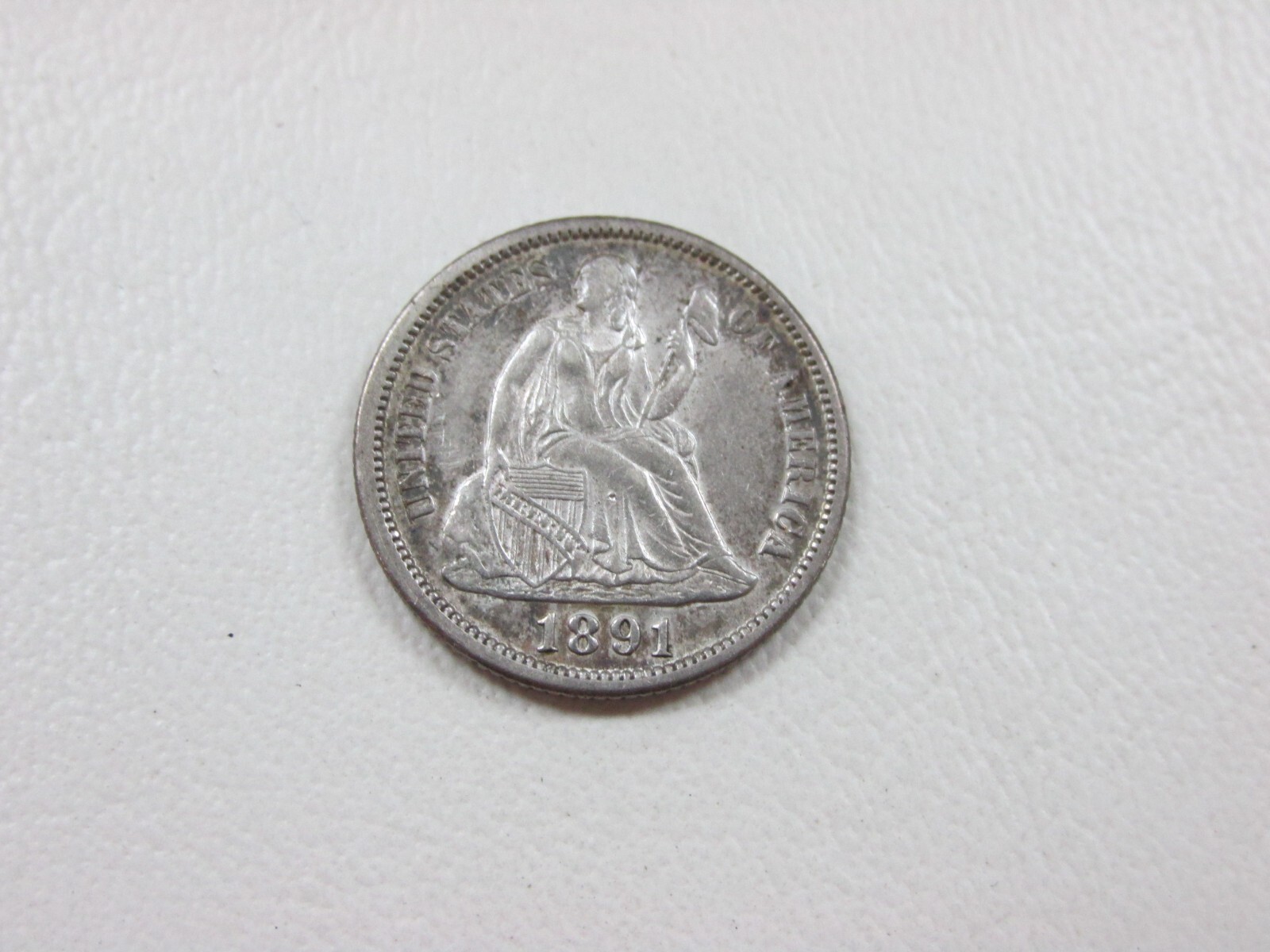 アメリカ　リバティー UNITED STATES 1877 SEATED LIBERTY DIME (EB1017347) | eBay