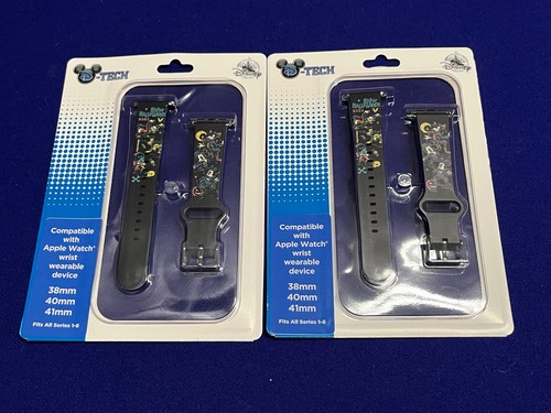 ☆US Disney Parks☆Apple Watchストラップ スモールワールド Disney Parks D-Tech Apple Watch Band -Mickey Mouse & Friends