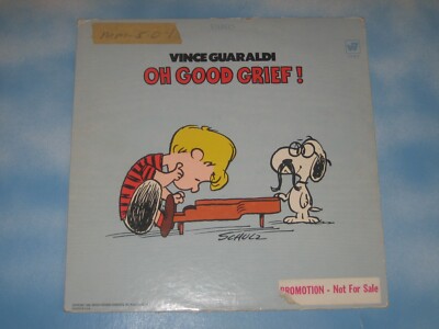 Record Album - VINCE GUARALDI - OH GOOD GRIEF - Peanuts Music - PROMOTIONAL COPY