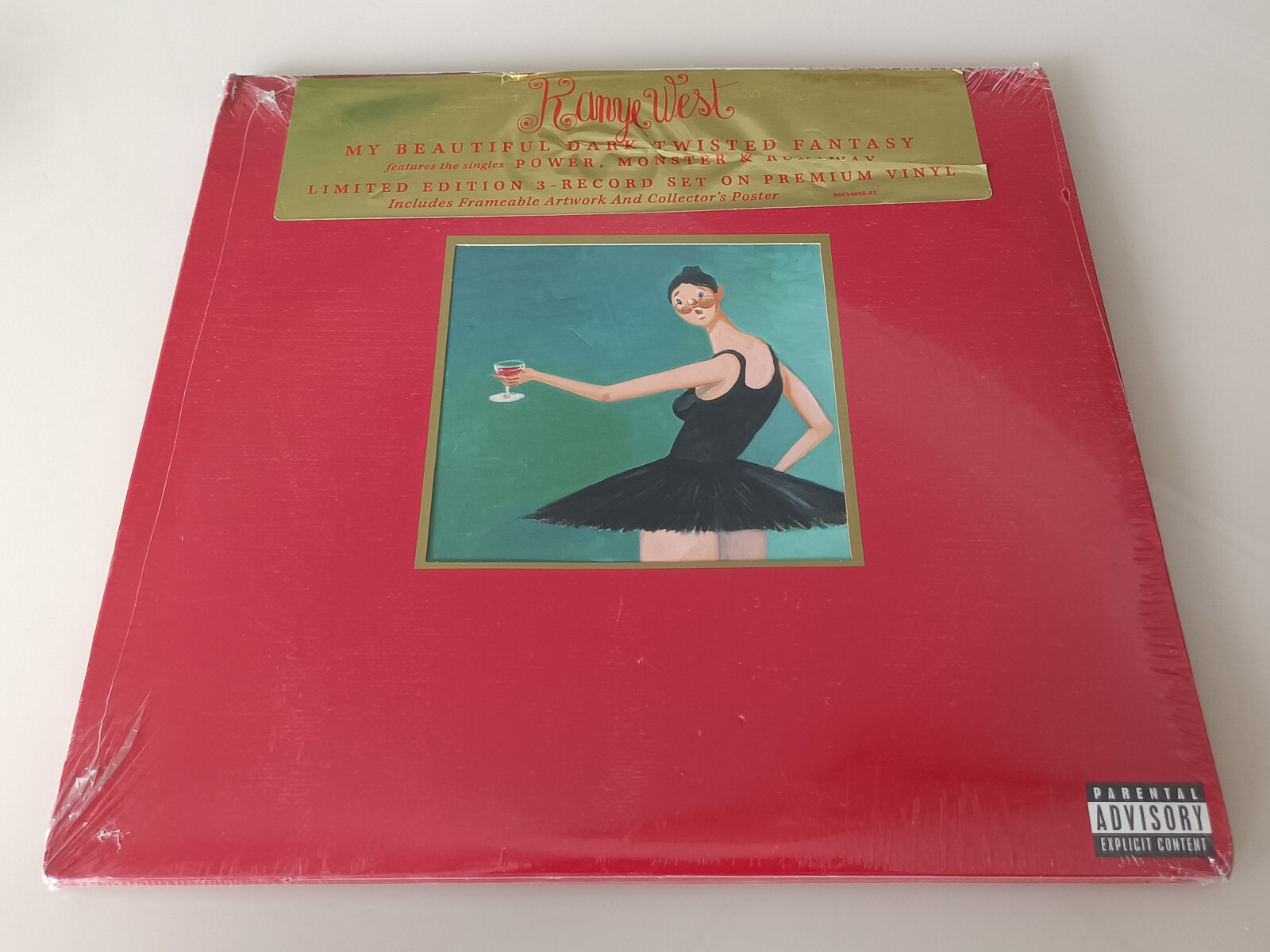 Kanye West My Beautiful LPレコード Kanye West My Beautiful Dark Twisted Fantasy Vinyl 3LP