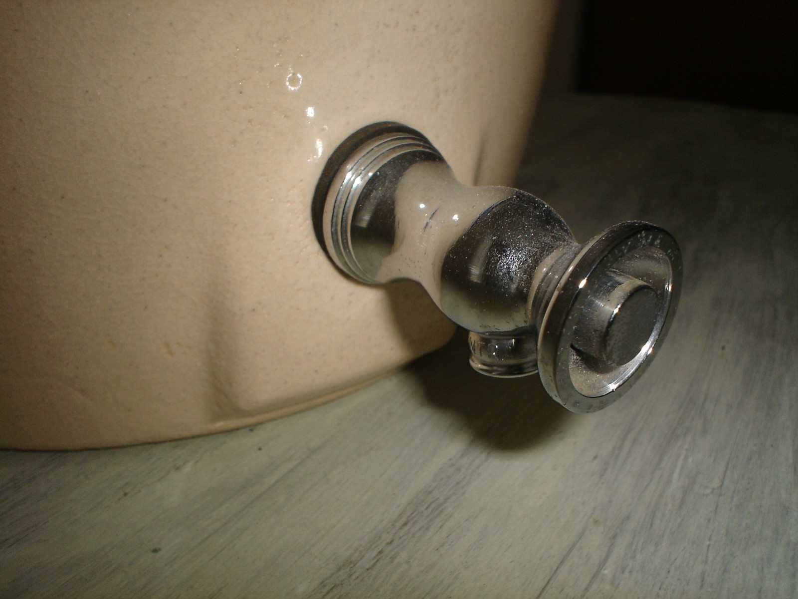 ROBINSON RANSBOTTOM POTTERY 2 GALLON CROCK WATER COOLER WITH LID EUC