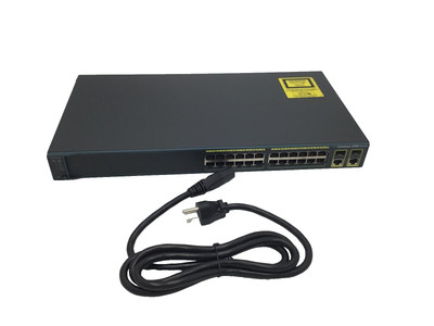 QTY Cisco WS-C2960-24TC-L Catalyst 2960 Series 24-Port 10/100 Ethernet Switch