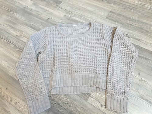 Damen Teenager Pullover bauchfrei Gr.XS