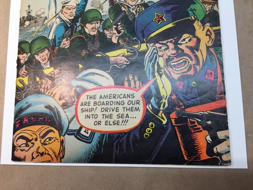 Navy Combat #18 (1958) F- OW Atlas War!