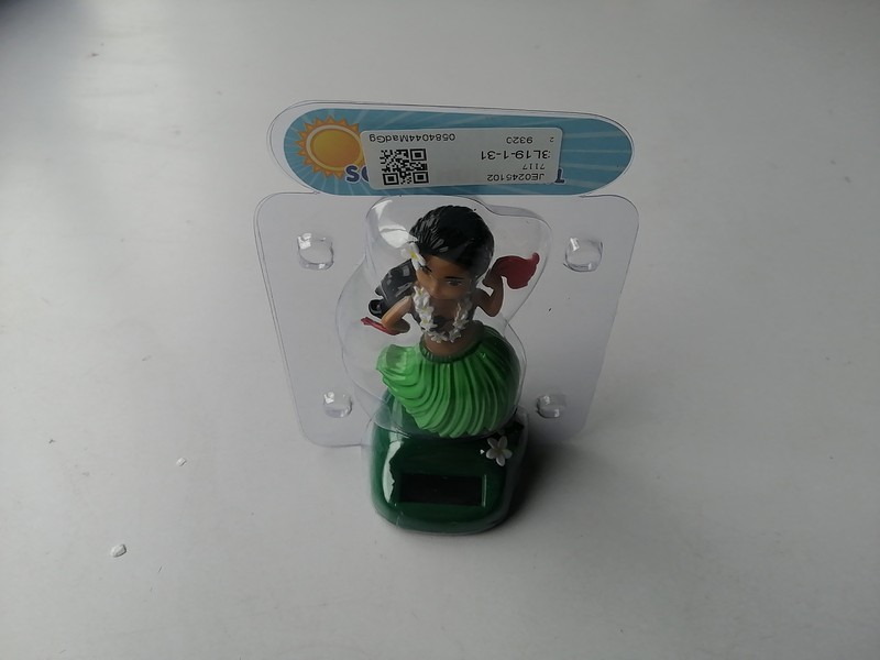 Hawaiian Hula Girl Car Auto Truck Dashboard Dancing Hawaii Doll Dash Board Green