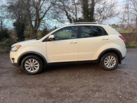 2014 64 SSANGYONG KORANDO 2.0 SE4 2WD FSH MOT 05/27 LOW 87K WHITE WOW PX SWAPS