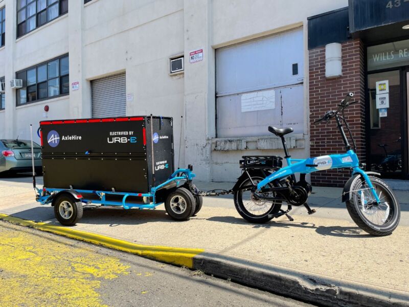 URB-E ELECTRIC CARGO BIKE SYSTEM