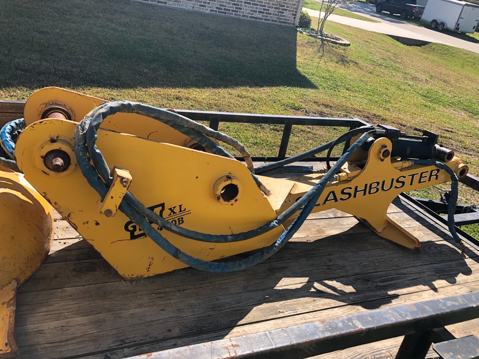 Slashbuster DM XL480B Excavator Backhoe Cutter Mulcher Forestry Head