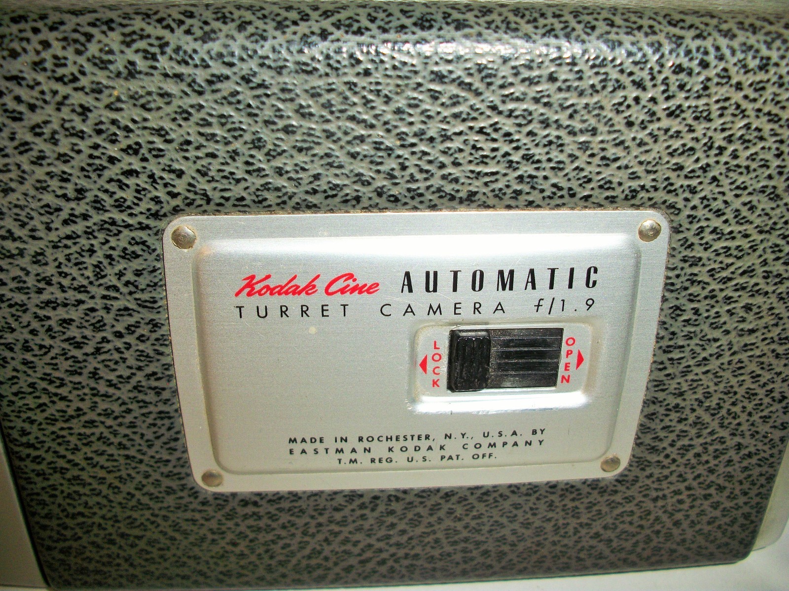 Kodak Cine Automatic 8mm Turret f/1.9 Movie Camera 138