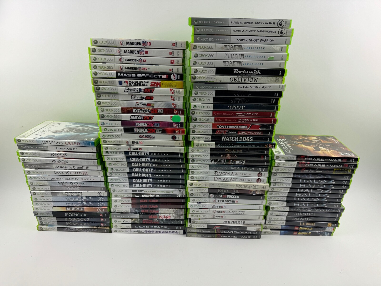 Microsoft Xbox 360 Games With Cases Pick & Choose Huge Lot Microsoft Xbox 360 Games With Cases Pick & Choose Huge Lot