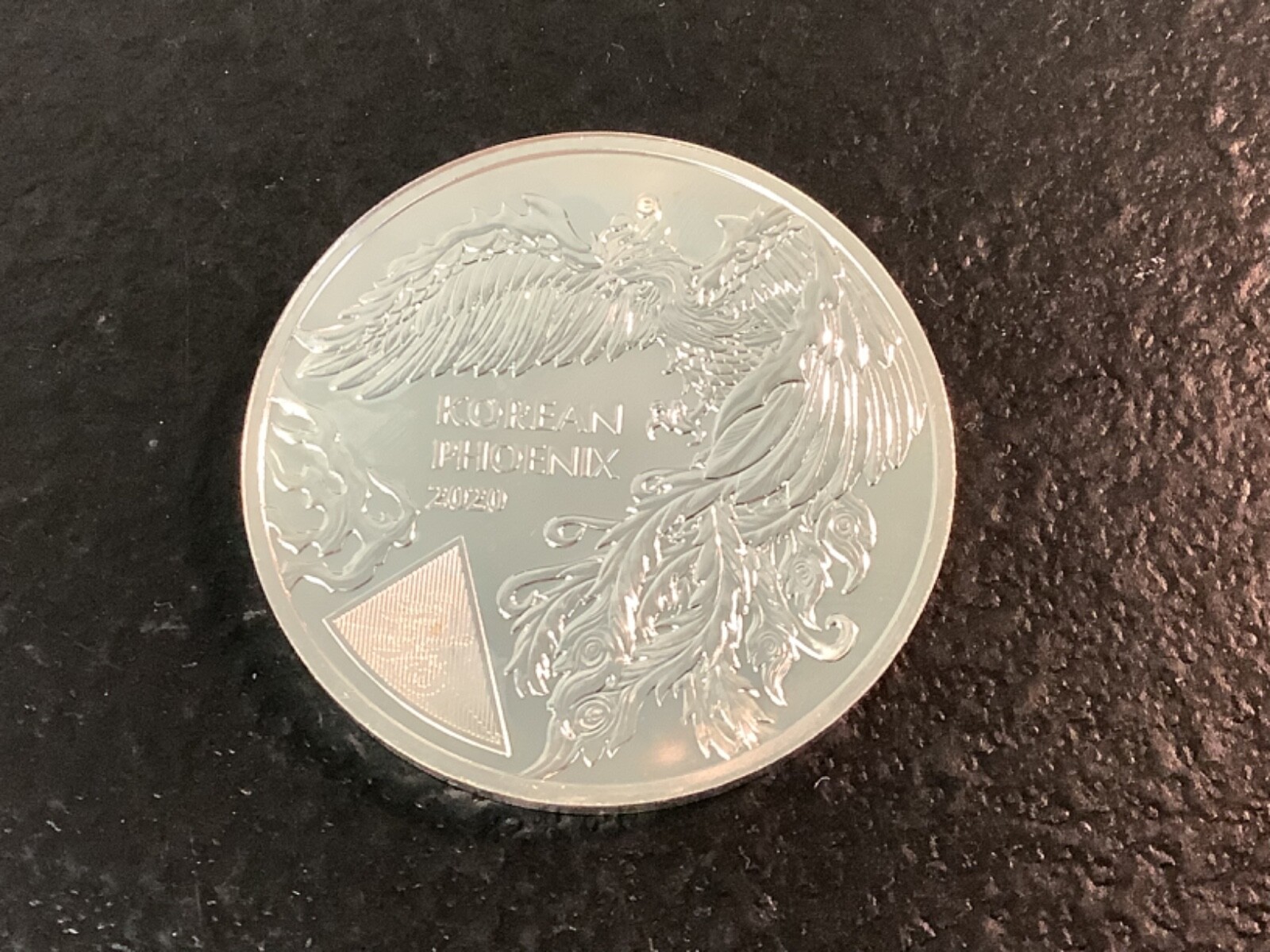 未流通品　２０２０年　韓国　フェニックス　１オンス銀貨　コインカプセル入り 2020 South Korea 1 Oz. .999 Silver Korean Phoenix Medal | eBay