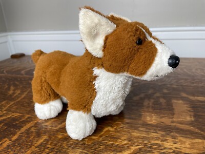Ganz Classic Webkinz puppy dog WELSH CORGI Plush HM657 No Code 10''