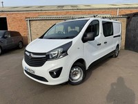 2019 Vauxhall Vivaro 1.6 Vivaro 2900 Sportive CDTi Bi-T S/S Panel Van Diesel Man