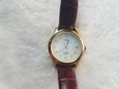 timex indiglo wr 30m gold