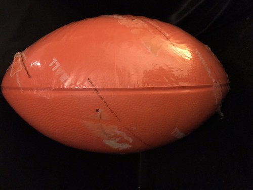 1970s RARE Vintage Parker Brothers NERF Football Orange
