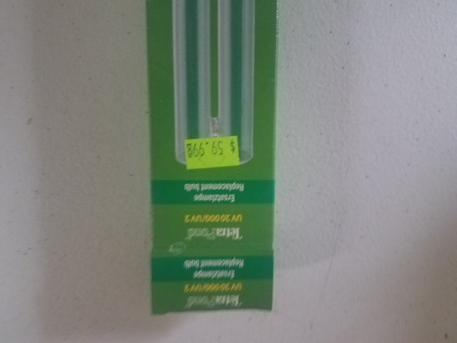 Koi Fish Pond UV Sterilizer Replace Light Tube Bulb for TetraPond 20 000