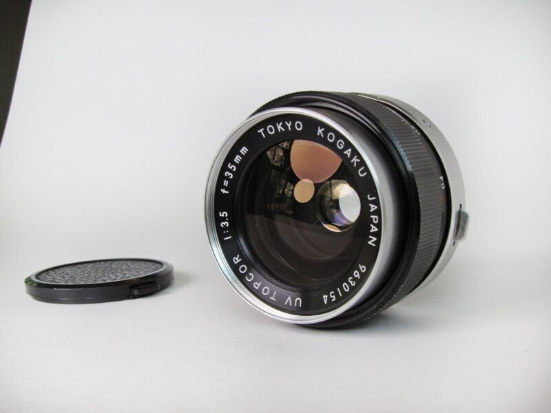 Topcon UV 35mm f3.5 Wide Angle Prime Lens for Topcon Unirex Camera