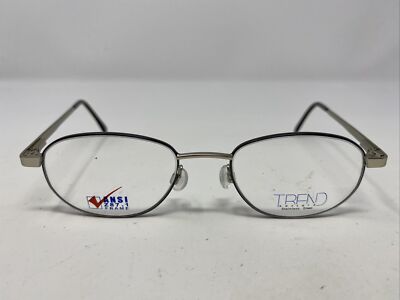 Trend Setters T3105 GRA 47-18-135 Shiny Gray Full Rim Eyeglasses Frame -E57