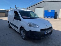 62 Peugeot Partner 625 PROFESSIONAL L1 1.6 HDI VAN (RARE 3 SEATER) WITH AIR CON 
