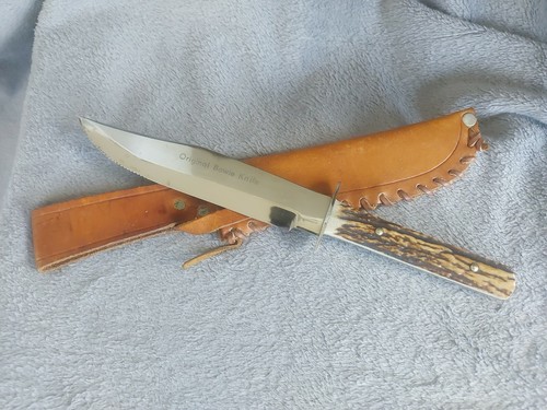 Original Bowie Knife ,Bowie Messer,Jagdmesser.Solingen Made In Germany 