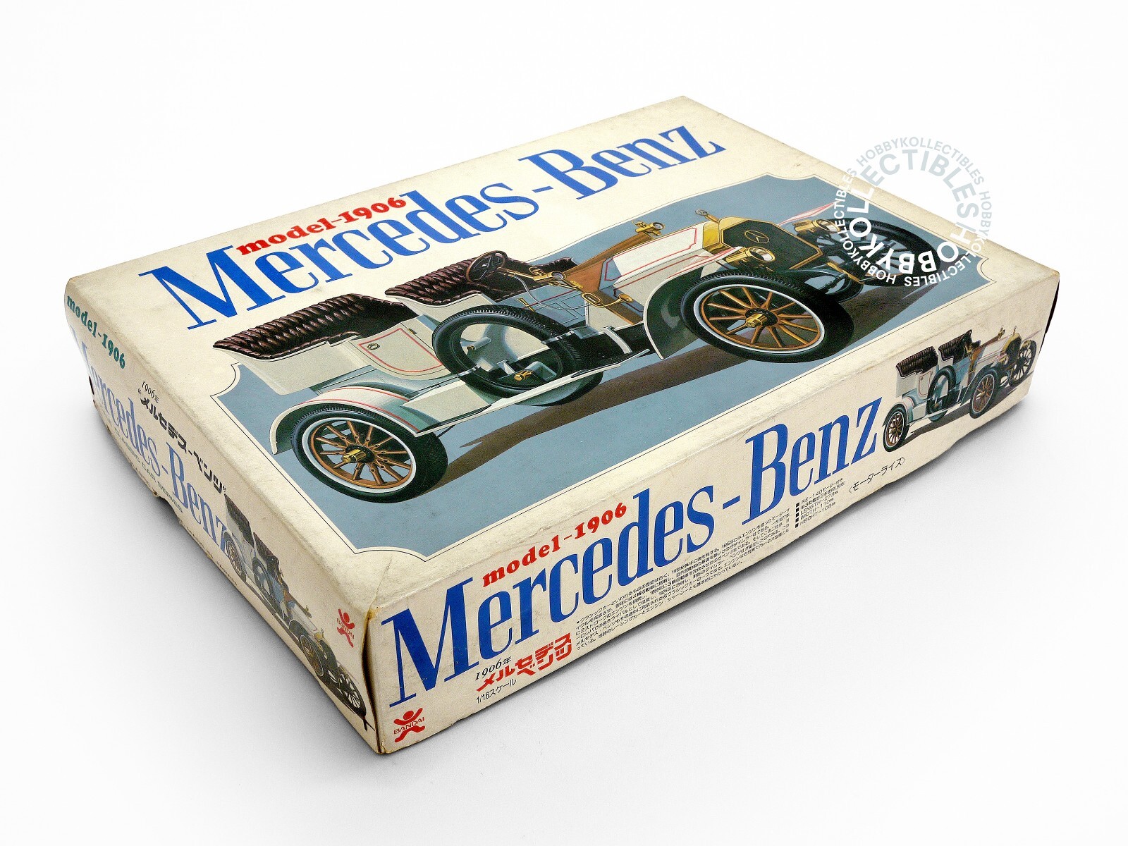 廃盤　BANDAI クラシックカーコレクションメルセデス 1906 BANDAI 1906 MERCEDES-BENZ プラモデル - メルカリ