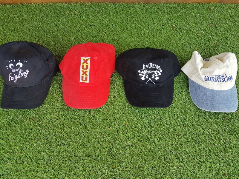 4x Kleiner Feigling Cap Feigling Cappi Feigling SchirmmÃ¼Tze Neu !