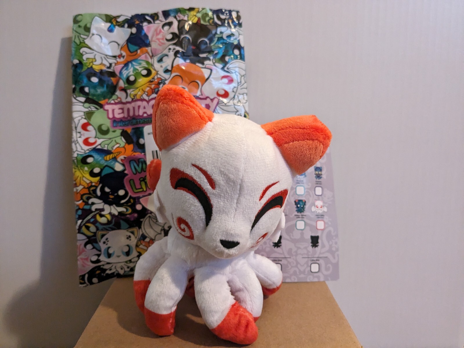 Tentacle Kitty Kitsune 9 Tailed Fox Little One Secret