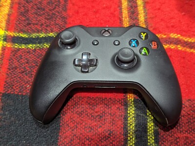 OEM Microsoft 1708 Xbox One Carbon Black Wireless Controller - Tested