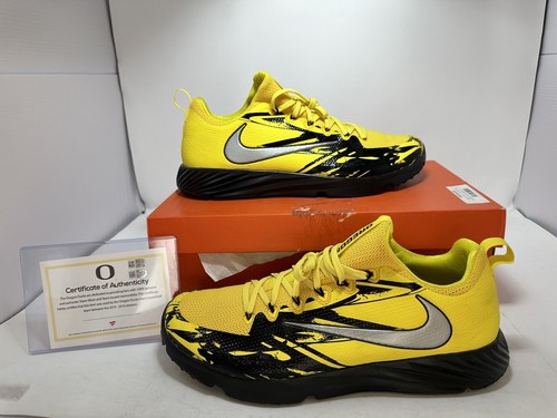 NEW NIKE VAPOR SPEED TURF OREGON DUCKS TEAM ISSUED SHOES