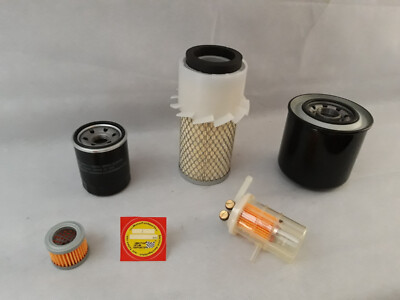 Filter Set (groß) passend für Airman HM 10 SAG-2 Öl Luft Kraftstoff Hydraulik