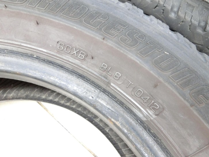 2x pneumatici estivi Bridgestone 195/70R15 104102R 6.6-7.1mm - Bild 6